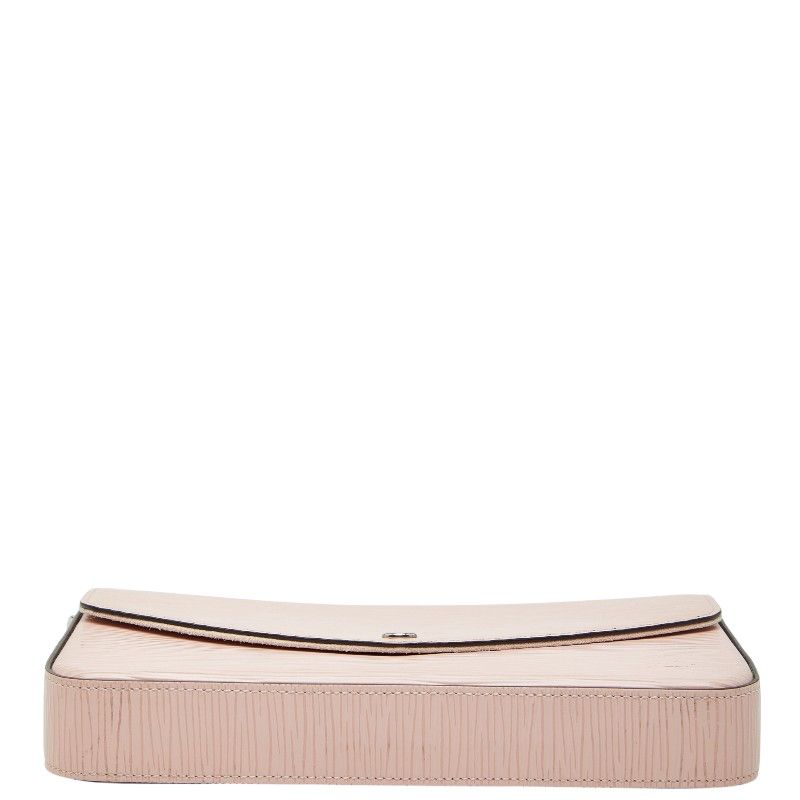 Louis Vuitton Epi Pochette Felicie Rose Ballerine Pink Leather — view 4