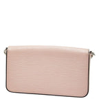 Louis Vuitton Epi Pochette Felicie Rose Ballerine Pink Leather — view 3