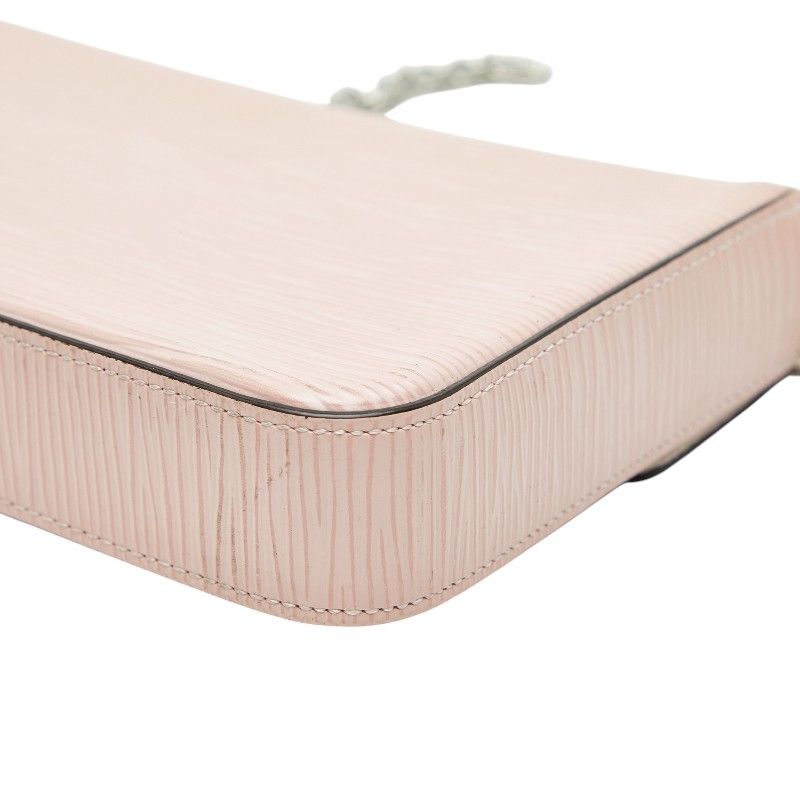 Louis Vuitton Epi Pochette Felicie Rose Ballerine Pink Leather — view 7