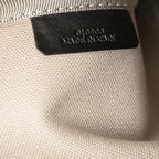 Loewe Anagram Crossbody Bag Grey Black Canvas — view 6
