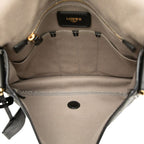 Loewe Anagram Crossbody Bag Grey Black Canvas — view 4