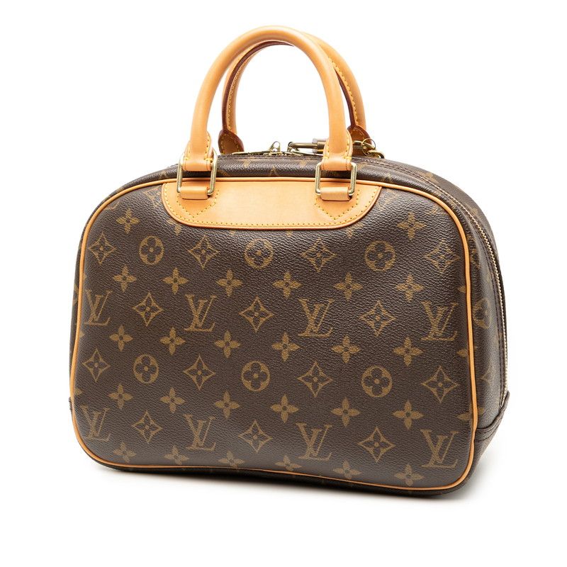Louis Vuitton Monogram Trouville Brown Leather — view 2