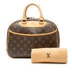 Louis Vuitton Monogram Trouville Brown Leather — view 7