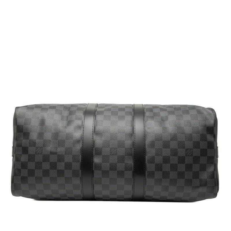 Louis Vuitton Damier Graphite Keepall Bandouliere 45 Boston Bag Shoulder — view 3