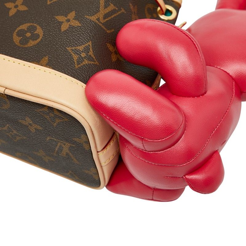 Louis Vuitton Sun Yitian Nicolas Ghesquiere Animogram Nano Noe Handbag — view 5