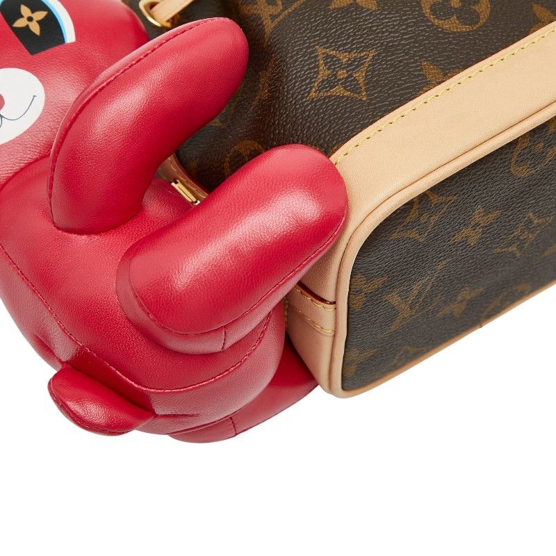 Louis Vuitton Sun Yitian Nicolas Ghesquiere Animogram Nano Noe Handbag — view 4