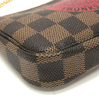 Louis Vuitton Accessory Pouch Mini Pochette Accessoire T & B Damier Canvas — view 8