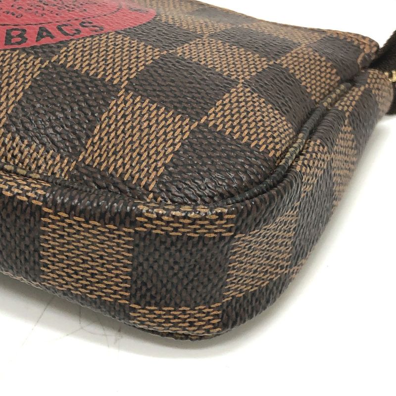 Louis Vuitton Accessory Pouch Mini Pochette Accessoire T & B Damier Canvas — view 7