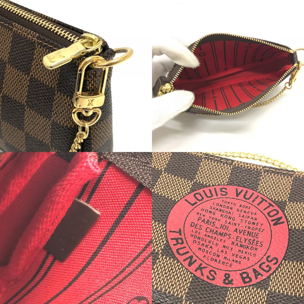 Louis Vuitton Accessory Pouch Mini Pochette Accessoire T & B Damier Canvas — view 2