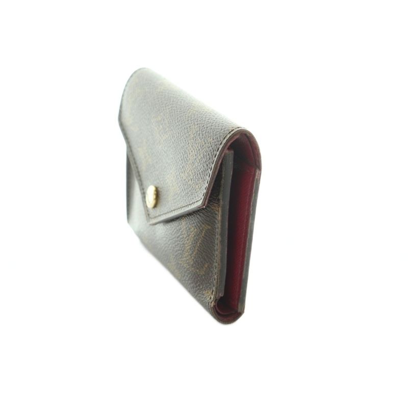 Louis Vuitton Portefeuille Victorine Wallet Trifold Coin Purse Monogram Pattern — view 3