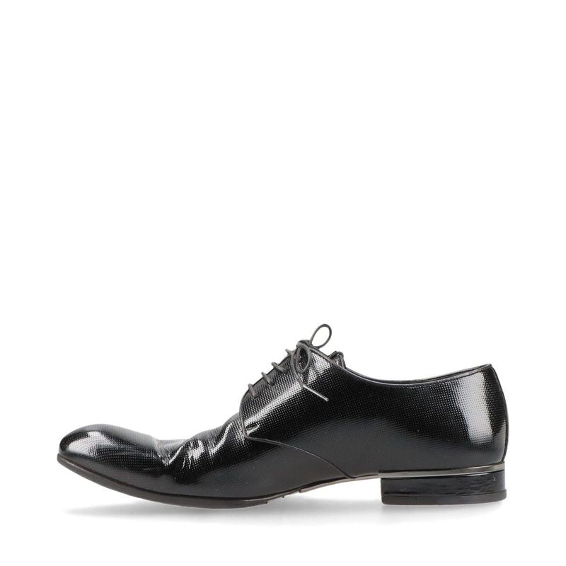 Louis Vuitton Patent Leather Shoes 7 St0132 Black — view 5