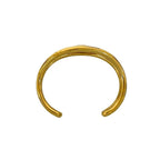 Chanel Vintage Coco Mark Bangle Bracelet Accessory Gold 02633 97P — view 6