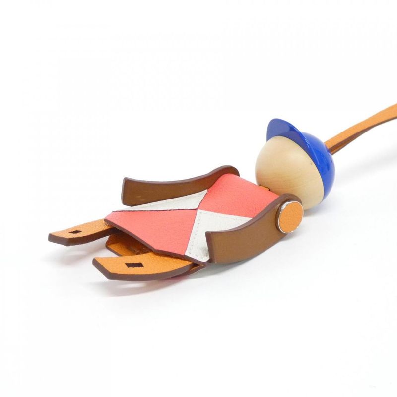 Hermes Jockey ck Bag Charm — view 4