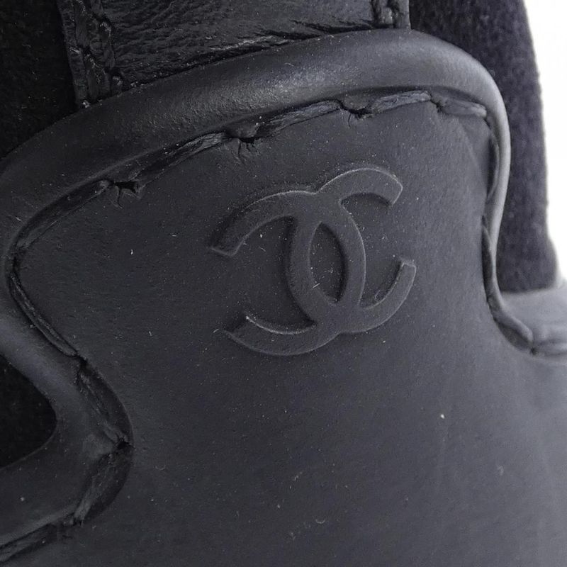 Chanel Black Boots — view 6