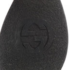 Gucci Horsebit Black Shearling Wedge Boots — view 6