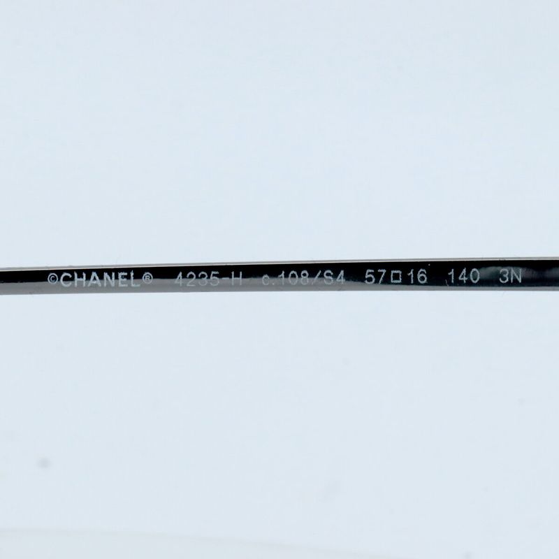 Chanel Sunglasses 4235-h 5716' Black — view 6