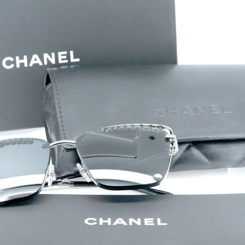 Chanel Sunglasses 4235-h 5716' Black — view 9