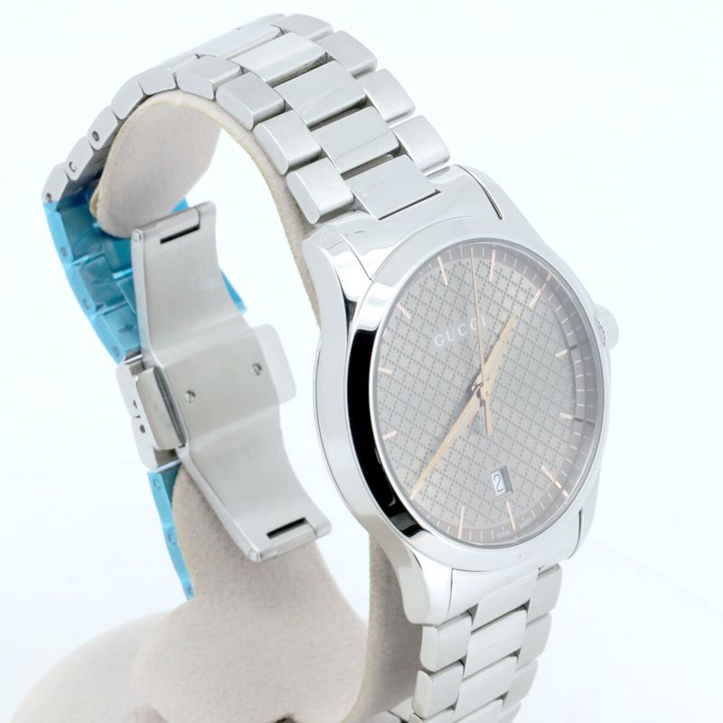 Gucci G Timeless 126.4 Wristwatch Quartz Gold Color Stainless Steel — view 3