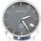 Gucci Timeless Watch Silver Color Quartz Black Dial — view 2