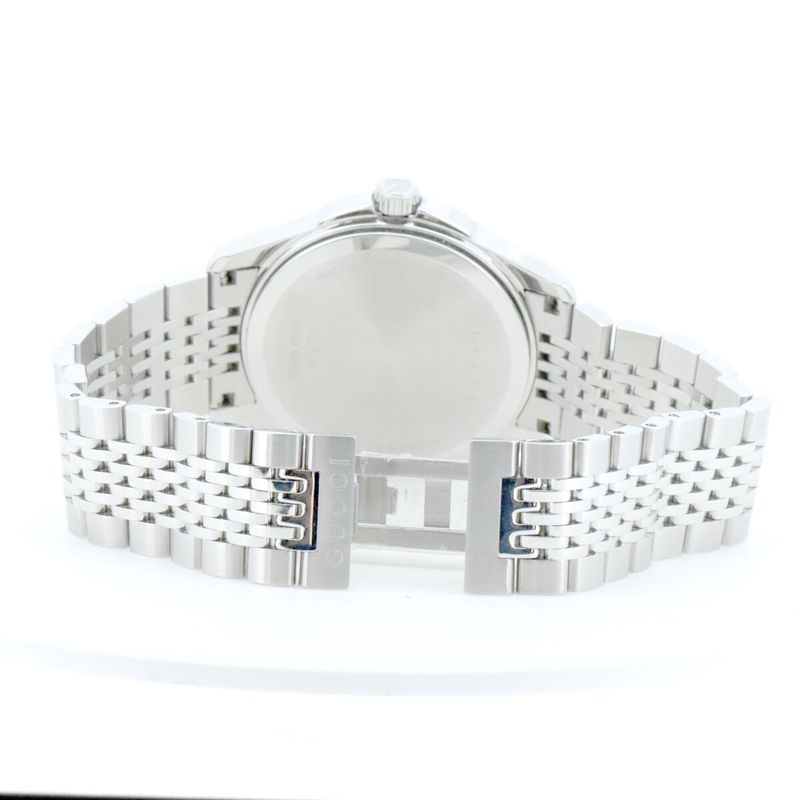 Gucci Timeless Watch Silver Color Quartz Black Dial — view 4