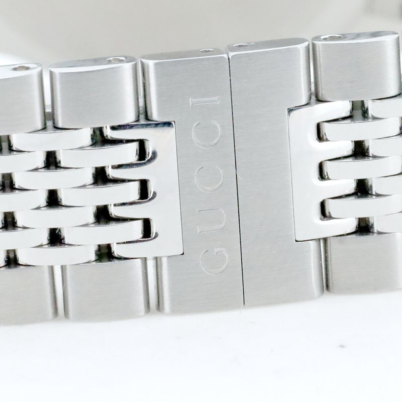 Gucci Timeless Watch Silver Color Quartz Black Dial — view 6