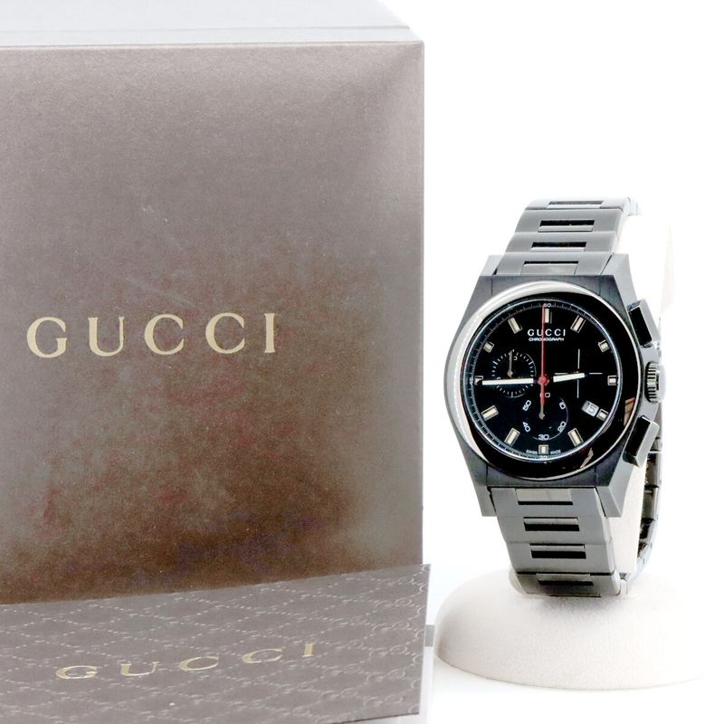 Gucci Pantheon 115.2 Wristwatch Quartz Black Paw Nshop Item — view 7