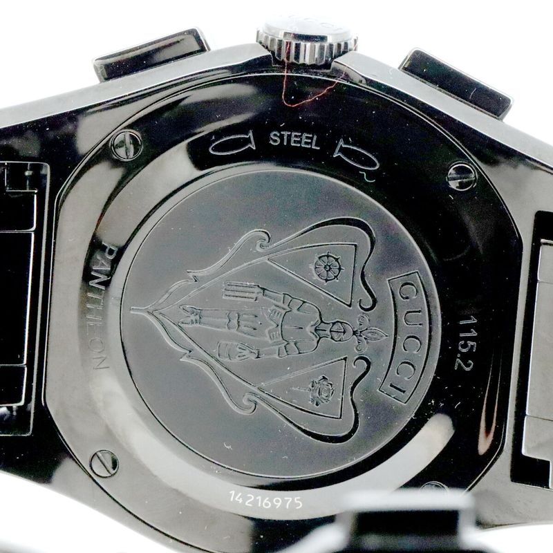 Gucci Pantheon 115.2 Wristwatch Quartz Black Paw Nshop Item — view 5