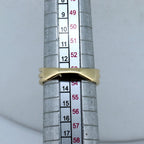 Dior Diamond Ring Size 13 18K Yellow Gold — view 8