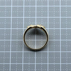Dior Diamond Ring Size 13 18K Yellow Gold — view 6
