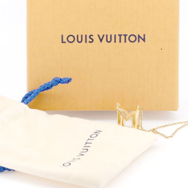 Louis Vuitton &me Necklace Gold Color Paw Nshop Item — view 9