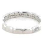 Chanel Premiere Diamond Ring J4003 Size 8 Pt950 — view 3