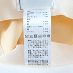 Hermes Gaelle Hemp Cotton Blend Hat Bucket White 58 — view 7