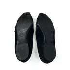Chanel Flat Shoes Suede Fabric Black Opera Star Bijou Rhinestone — view 6
