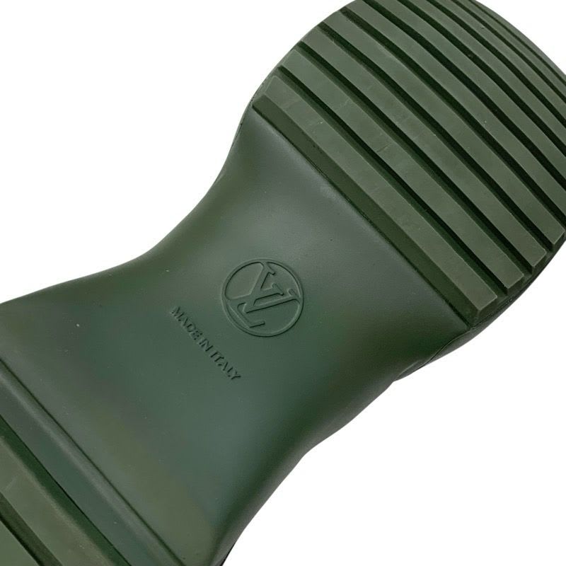 Louis Vuitton Arclight Line Monogram Boots Short Shoes Rubber Khaki — view 8