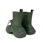 Louis Vuitton Arclight Line Monogram Boots Short Shoes Rubber Khaki — view 4