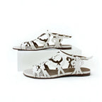Hermes Sandals Shoes Leather White Guadalquivir Strap Flat — view 3