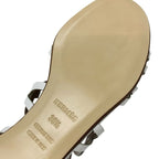 Hermes Sandals Shoes Leather White Guadalquivir Strap Flat — view 8