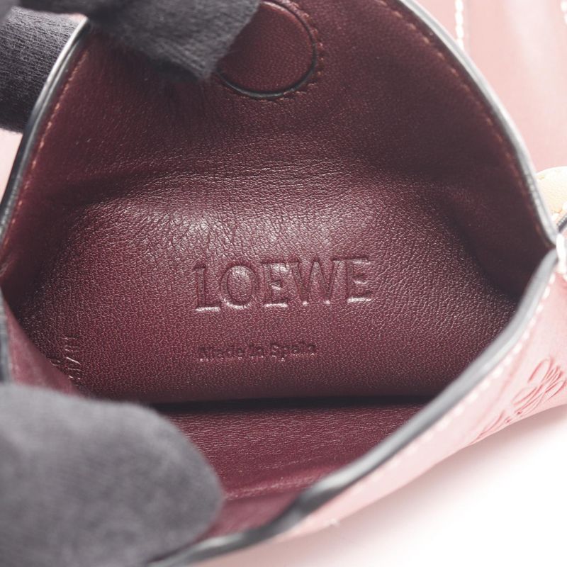Loewe Shoulder Bag Gate Pocket 109.30 Z42 Red Leather — view 4