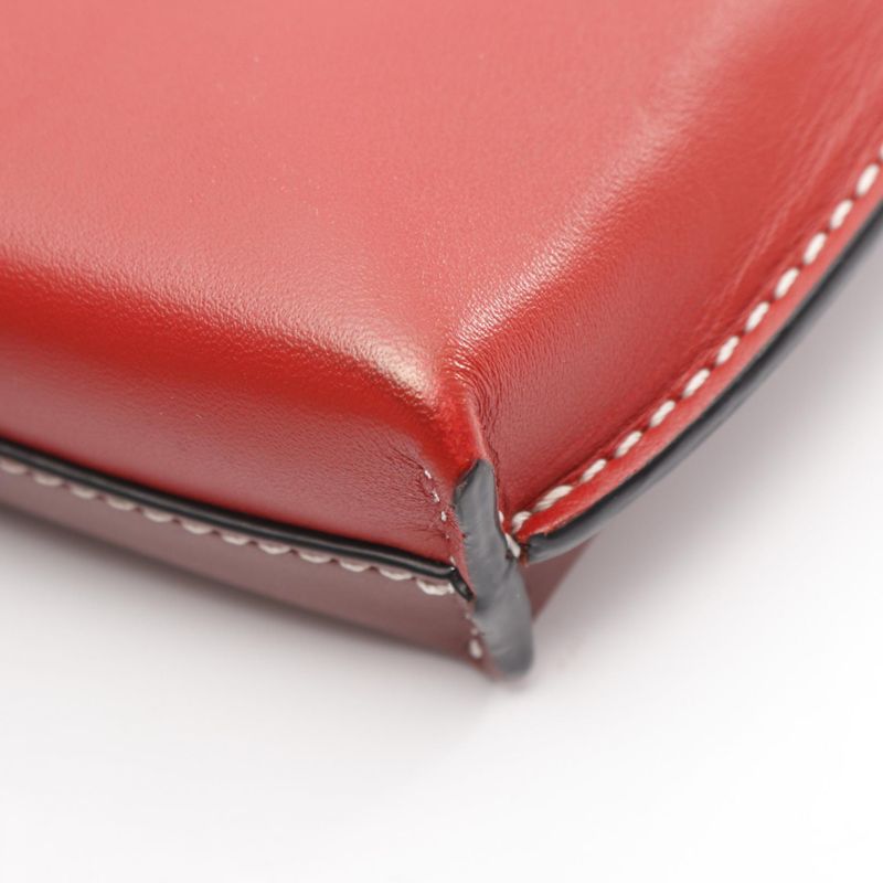 Loewe Shoulder Bag Gate Pocket 109.30 Z42 Red Leather — view 5