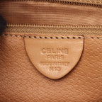 Celine Shoulder Bag Macadam Brown Leather — view 4
