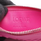 Loewe Card Case C565 Z40 X02 Fuchsia Pink Leather Coin Holder — view 5