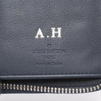Louis Vuitton Round Long Wallet Zippy Vertical Navy Other — view 4
