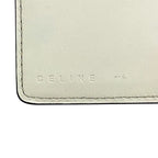 Celine Bifold Long Wallet Beige White Macadam — view 7
