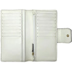 Celine Bifold Long Wallet Beige White Macadam — view 6