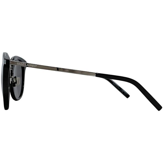 Saint Laurent Sunglasses in Black Silver Sl117 — view 3