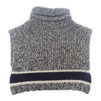 Dior Turtleneck Warmer 11 Dwi316 I007 Snood Wool Cashmere Black Autumn Win — view 2