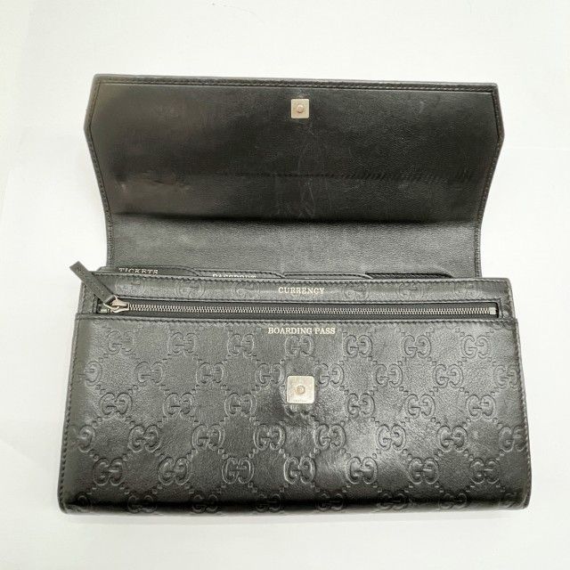 Gucci Travel Bag Clutch GG Black — view 9