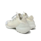 Christian Dior D-connect Sneakers Shoes Rubber Fabric Leather White Logo — view 4