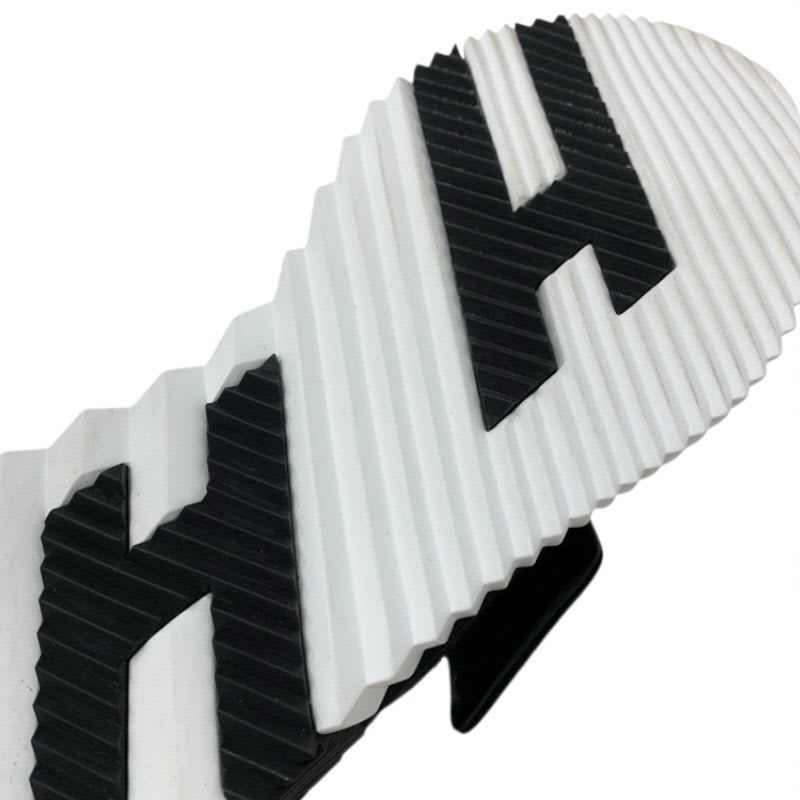 Hermes H Sneakers Shoes Suede Black Velcro — view 8