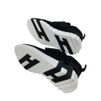Hermes H Sneakers Shoes Suede Black Velcro — view 6